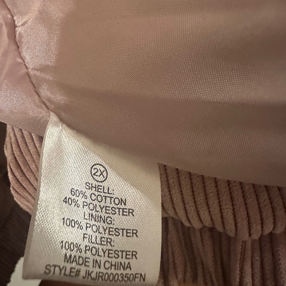 Cover Your Tracks Puffer Jacket- Mauve - Picture 4 of 7